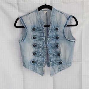 Denim vest